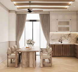 Thiết kế nội thất nhà phố Quận 1
