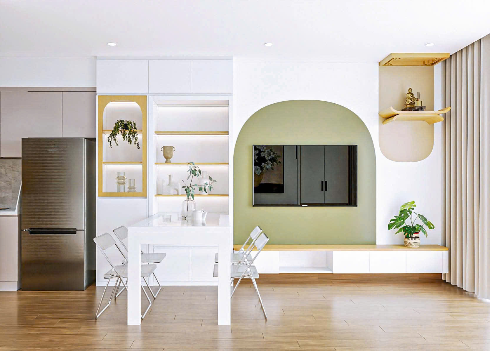 Thiết kế và thi công nội thất căn hộ tòa D3 Celadon City Tân Phú