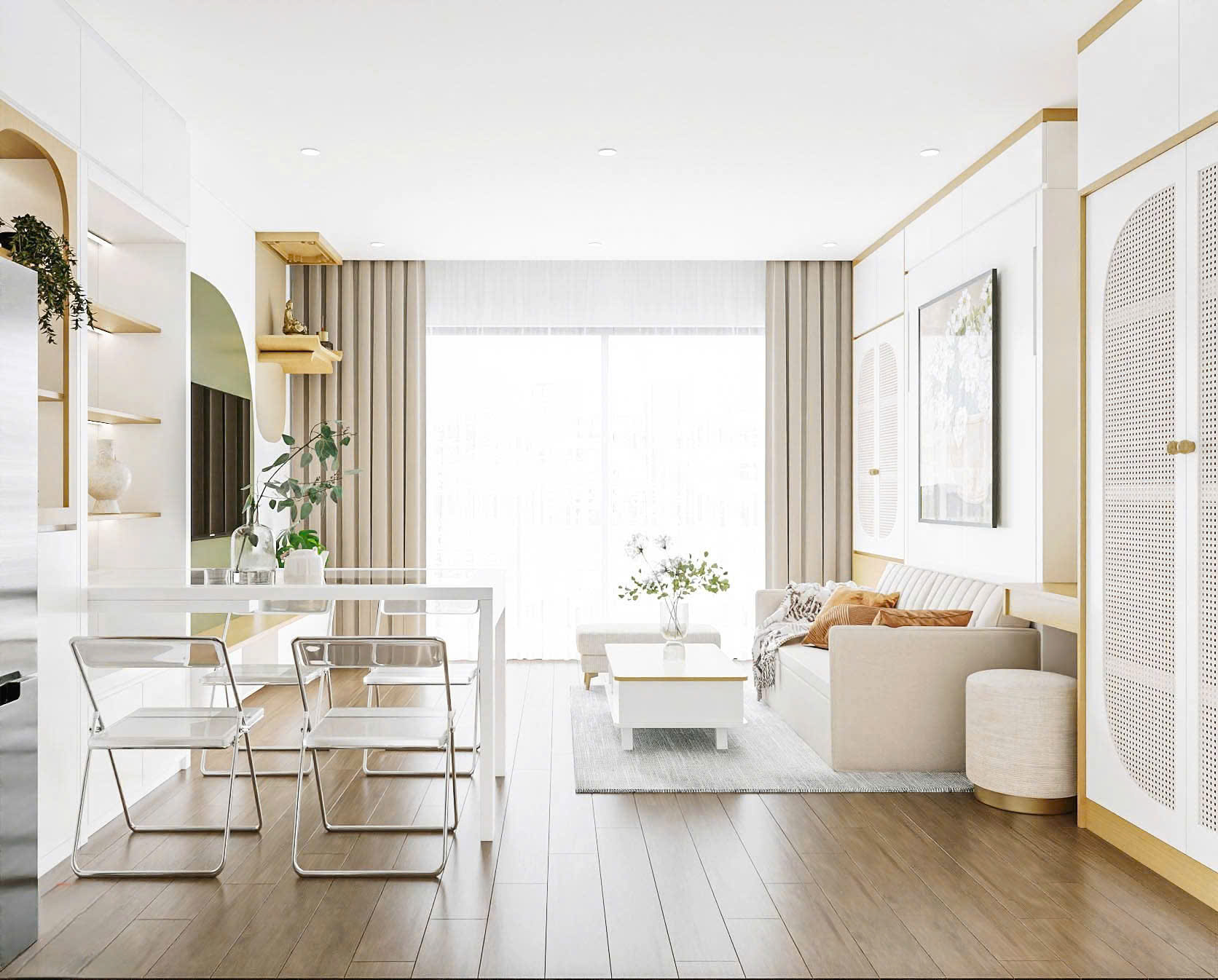 Thiết kế và thi công nội thất căn hộ tòa D3 Celadon City Tân Phú