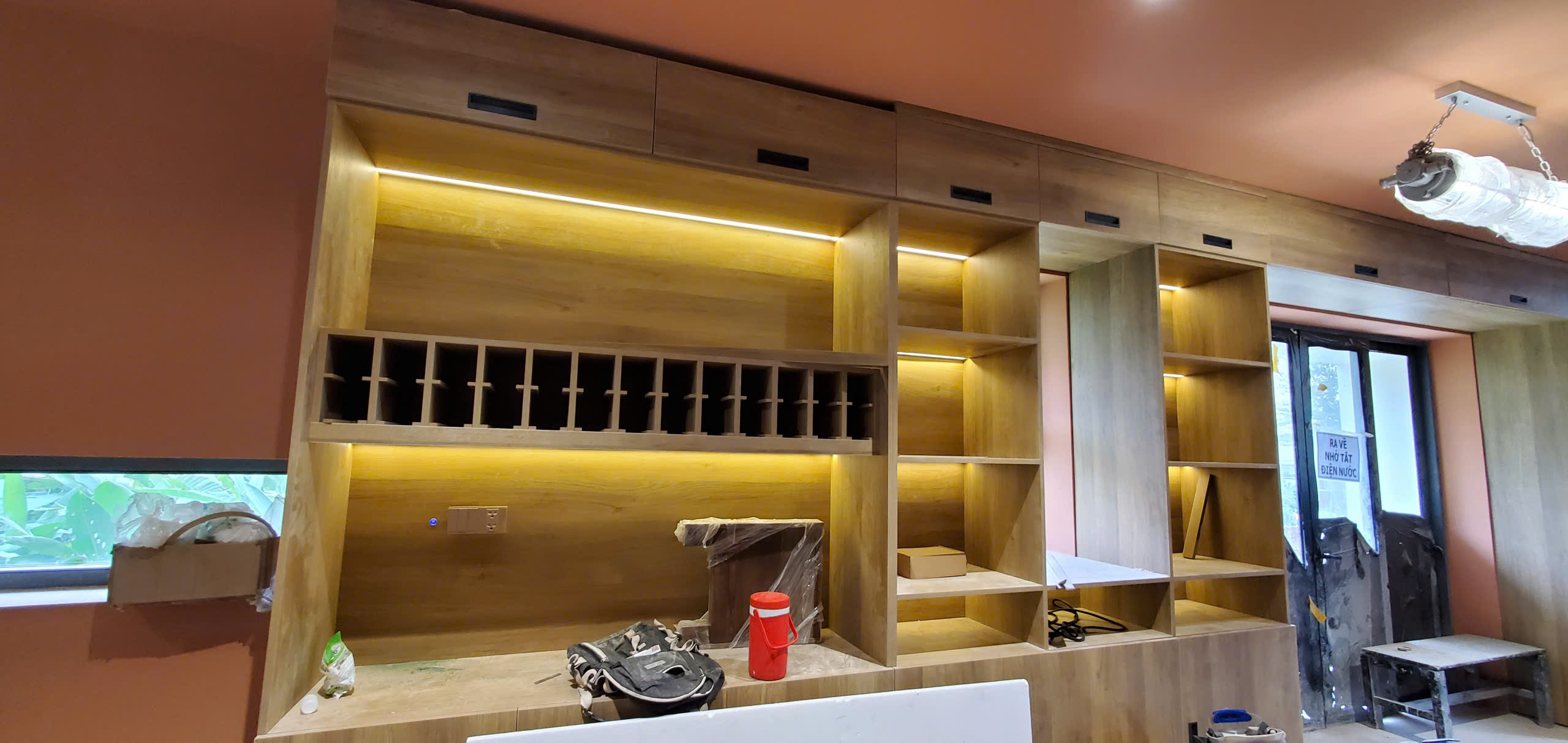 Thi công cải tạo hoàn thiện sơn, hệ điện nước và đèn LED nội thất tại Diamond Brilliant Celadon City Quận Tân Phú