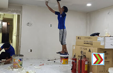 Cải tạo nhà phố huyện bình chánh